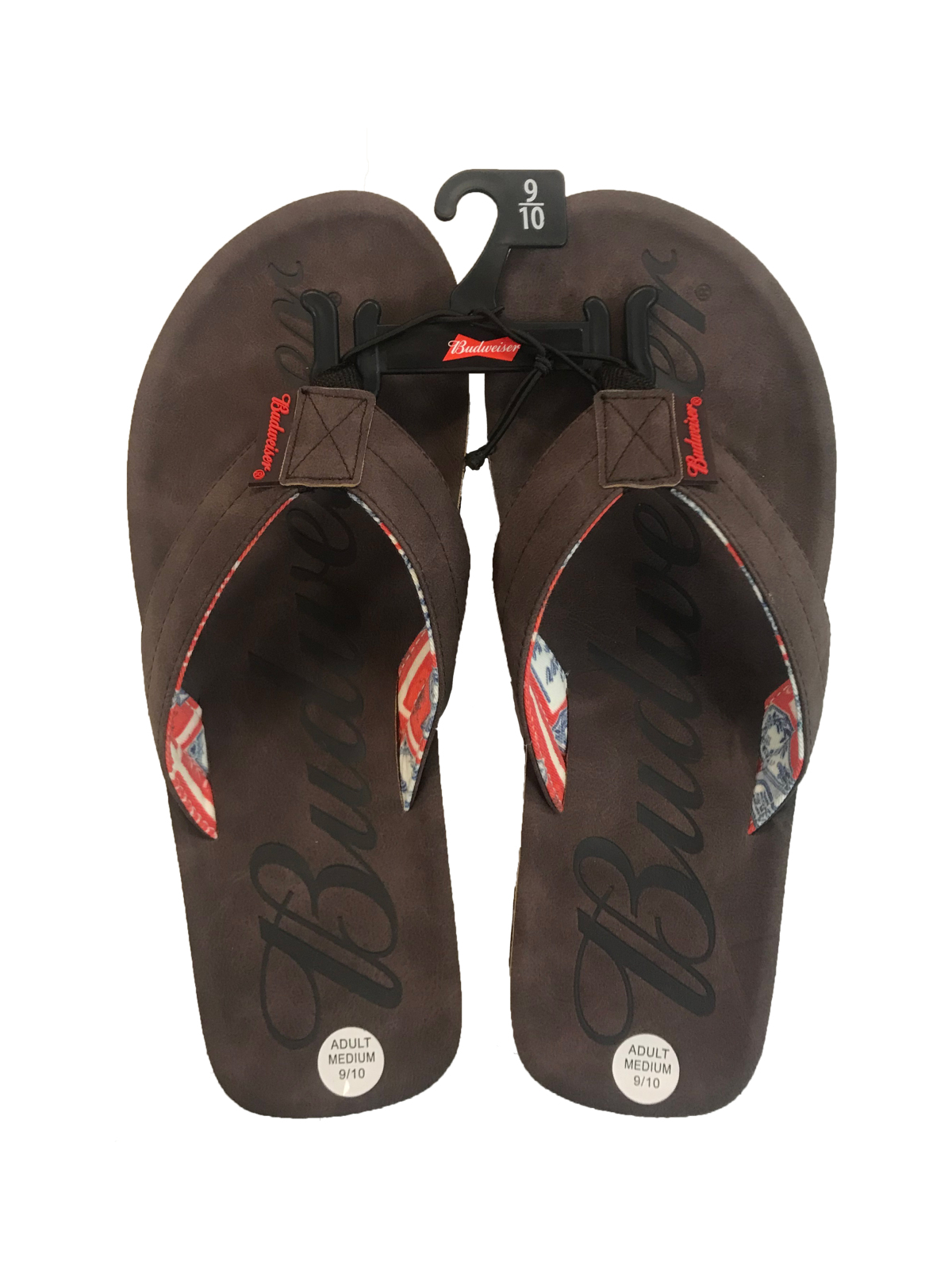 Mens Budweiser Flip Flop Walmart