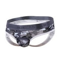 thumbnail image 1 of Mens Bulge Enhancing Bikini Underwear Low Rise Pack Party Gift for Boyfriend Gray XL, 1 of 8