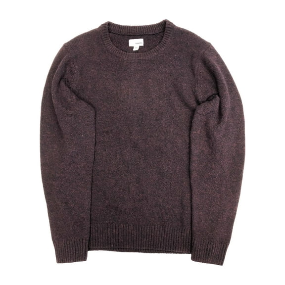 Mens Burgundy Speckle Pull-Over Sweater Top XX-Large