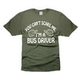 thumbnail image 1 of Mens Bus Driver T-shirt Funny Driver Shirts Father's Day Gift Shirt For Men Bus Driver Shirts (X-Large Military Green), 1 of 6