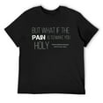 thumbnail image 1 of Mens But what if the pain is to make you holy tshirt Black Small, 1 of 5