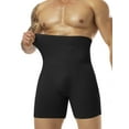 thumbnail image 1 of Lalamelon Mens Shapewear Tummy Control Underwear Compression Shorts Slimming Body Shaper Leg Boxer Briefs, 1 of 6