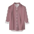 thumbnail image 1 of Mens Button Down Shirts Free 4-Way Stretch Print Business Casual Shirt, 1 of 3