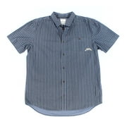 QUIKSILVER Mens Button Down Stripe Modern Fit Shirt 2XL