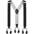thumbnail image 1 of Mens Button End Suspenders 49 Inch Y-Back Adjustable Elastic Tuxedo Suspenders, 1 of 1