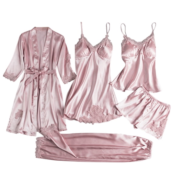 Mens Button Down Shirt Nightgown Women Soft Knit Nightshirts Women Nightgowns Size 1x Ladies Extra Large Knit Nightgown Comfy Sleep Women's Nightshirt plus Size Sleepwear Summer Knee Length Pink 4XL