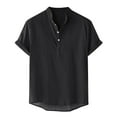 thumbnail image 1 of Mens Button Down Shirt Pack of T Shirts Pizza Planet Shirt Fashion Men Mens T Shirts Size Large for Tee Dress Men Short Sleeve for Neck Male Black 3XL, 1 of 3