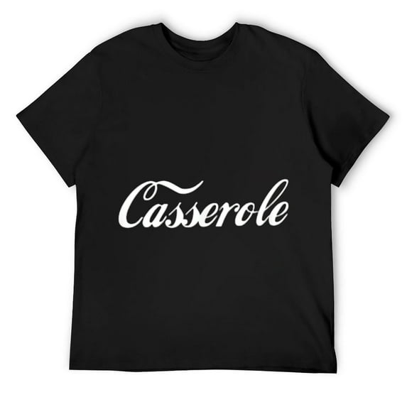 Mens CASSEROLE T-Shirt Black