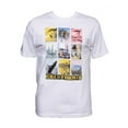 thumbnail image 1 of Mens California Scenes White Short-Sleeve T-Shirt - Small, 1 of 1