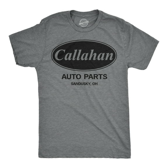 Mens Callahan Auto T shirt Funny Shirts Cool Humor Graphic Saying Sarcasm Tee Graphic Tees