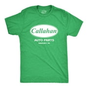 Mens Callahan Auto T shirt Funny Shirts Cool Humor Graphic Saying Sarcasm Tee Graphic Tees