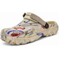 thumbnail image 1 of Mens Camouflage Printed Garden Clogs Slip On Water Shoes with Adjustable Back Strap Lightweight Outdoor EVA Rubber Mules for Beach, Pool, Yard, and Summer Hiking, 1 of 12