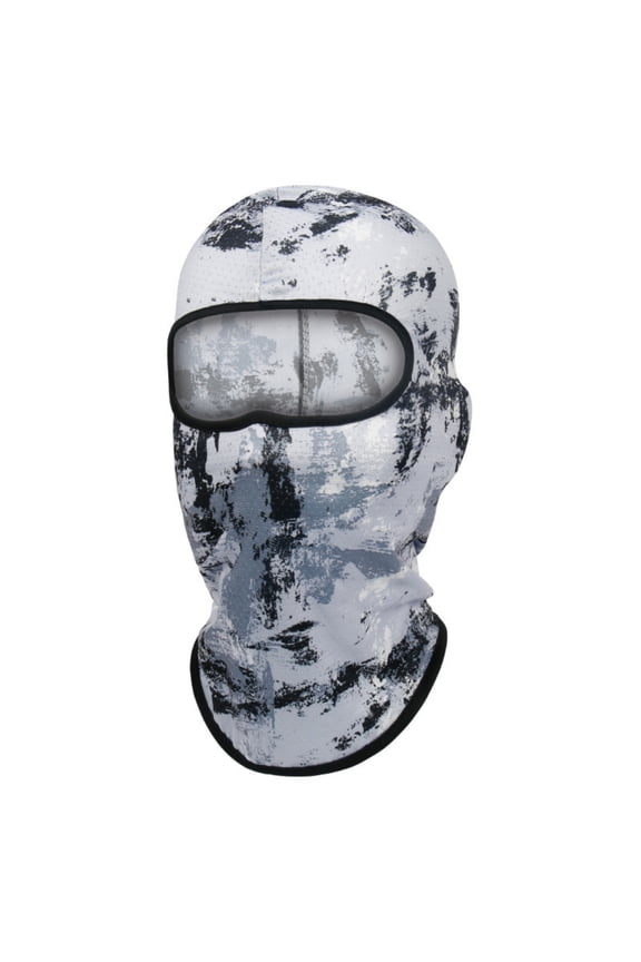 Mens Camouflage Quick Dry Cycling Face Masks, Breathable Helmet Liner and Neck Gaiter, Multipurpose Headwear for Outdoor Riding and Sports, R