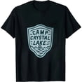 thumbnail image 1 of Mens Camp Crystal Lake T Shirt Funny Graphic Camping Vintage Adult Novelty Tees 2093, 1 of 3
