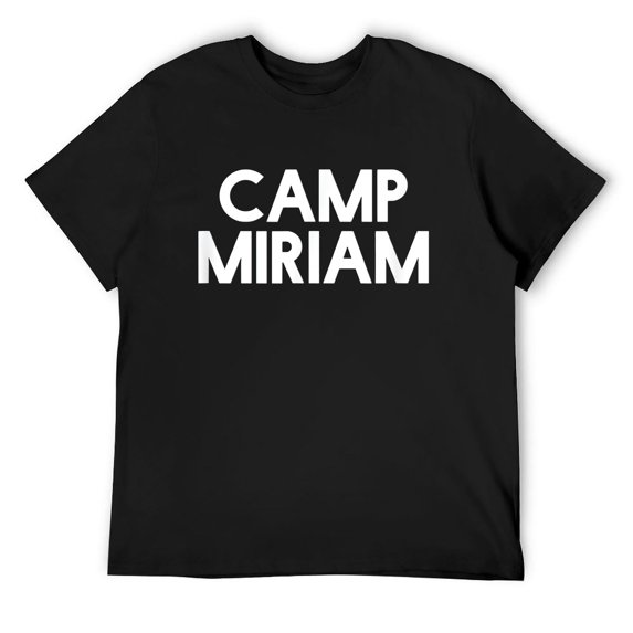 Mens Camp Miriam T-Shirt Black Large