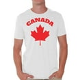 thumbnail image 1 of Mens Canada Leaf Short Sleeve Shirt with Maple Leaf, 1 of 4