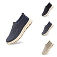thumbnail image 1 of Mens Canvas Espadrilles Summer Shoes On Classic Flat Espadrilles Rubber Bottom Zapato Para Hombre, 1 of 8