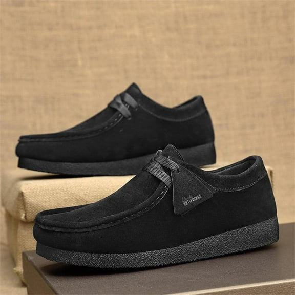 Mens Canvas Shoes Slip On Loafers Deck Shoes Walking Lightweight Causal Slip-ons