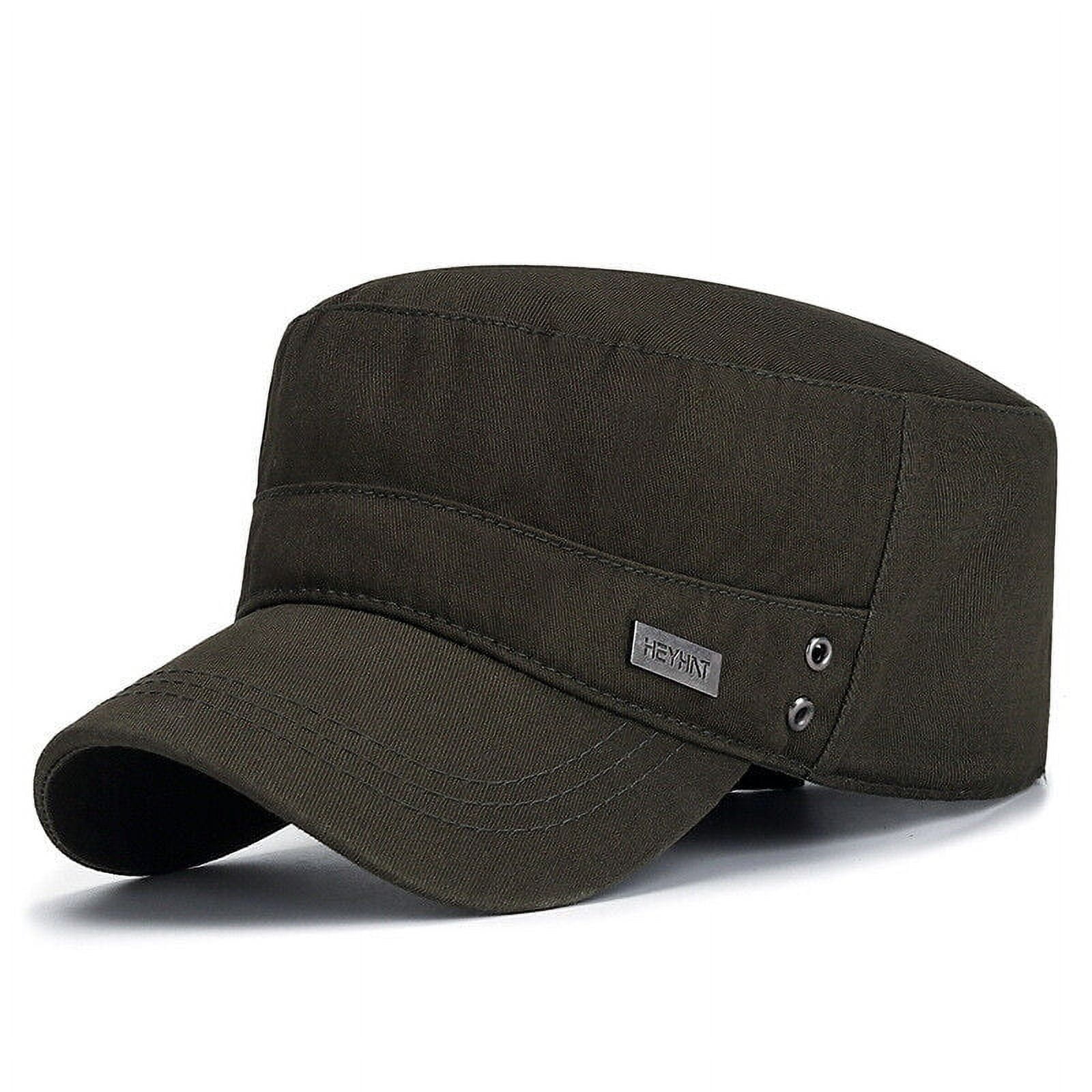 Mens Cap Army Hat Cadet Castro Military Patrol Baseball Cap Hats ...