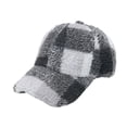 thumbnail image 1 of Mens Caps Stylish Plaid Baseball Cap for Men and Women Fashionable Outdoor Sun Hat with Classic Design, 1 of 2