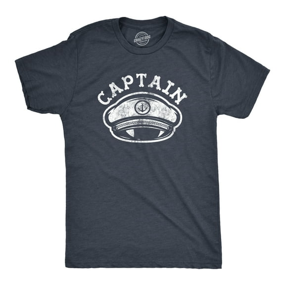 Mens Captain T Shirt Funny Boating Ocean First Mate Cruise Party Summer Vacation Tee Graphic Tees