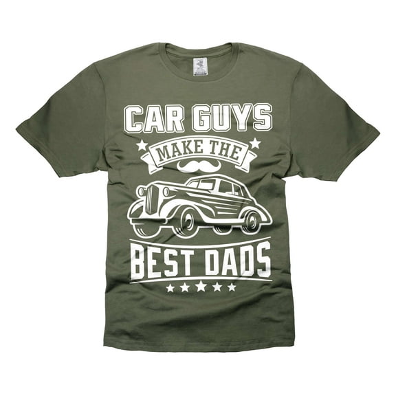 Mens Car Guys Make The Best Dads T-shirt Car Guy Shirts Car Enthusiast Shirts Father's Day Car Tee