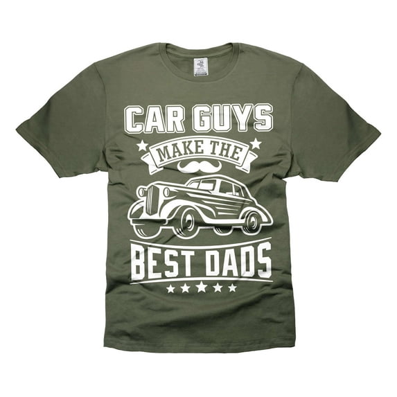 Mens Car Guys Make The Best Dads T-shirt Car Guy Shirts Car Enthusiast Shirts Father's Day Car Tee