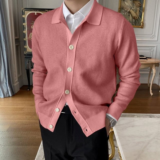 Mens cardigan walmart clearance