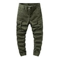 Mens Cargo Pants 2024 Fall And Winter New Hundred Drawstring Loose Sim