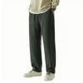 thumbnail image 1 of Mens Cargo Pants Casual Drawstring Athletic Jogger Sports Outdoor Trousers Olive Green, 1 of 3
