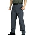 thumbnail image 1 of ZQUUVOU Mens Cargo Pants Casual Loose Fit Elastic Drawstring Waist Summer Beach Pants Gray, 1 of 5