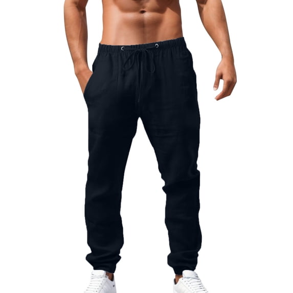 Mens Cargo Pants Comfortable Solid Color Utility Multiple Pockets Boys Jeans Pants,White,L