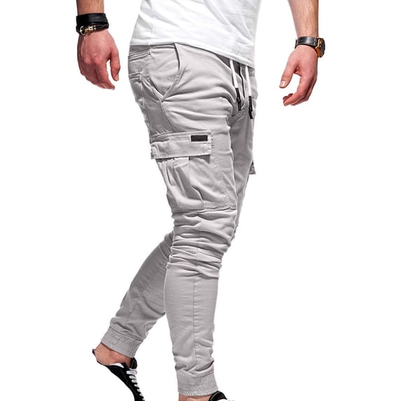 Mens Cargo Pants For Men Pocket Cargo Pants Casual Pants Long Pants For Everyday Utility Wear Work Pants For Men