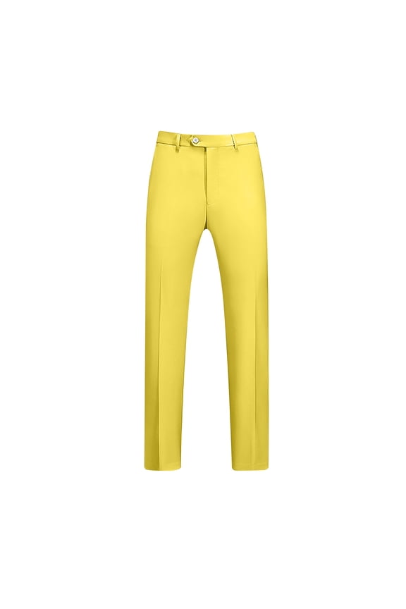 Mens Cargo Pants Men's Classic Fit Dress Pants Relaxed Fit Flat Front Straight Formal Pants Lightweight Wrinkle Free Expandable Waist Suit Pants Chino Slack Trousers Lightweight Casual Comfy Trousers