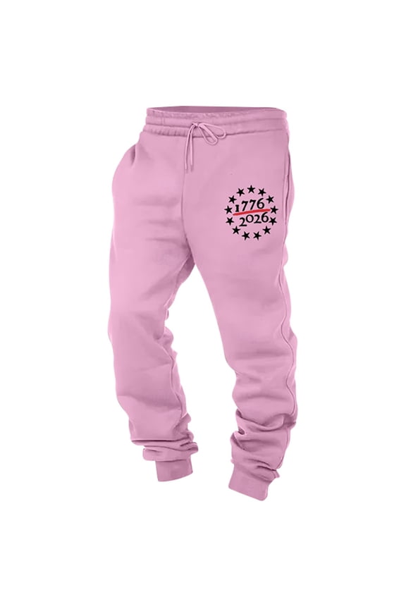 Mens Cargo Pants Printed Loose Fit Patterns Mens Stretch Jeans,Pink,S