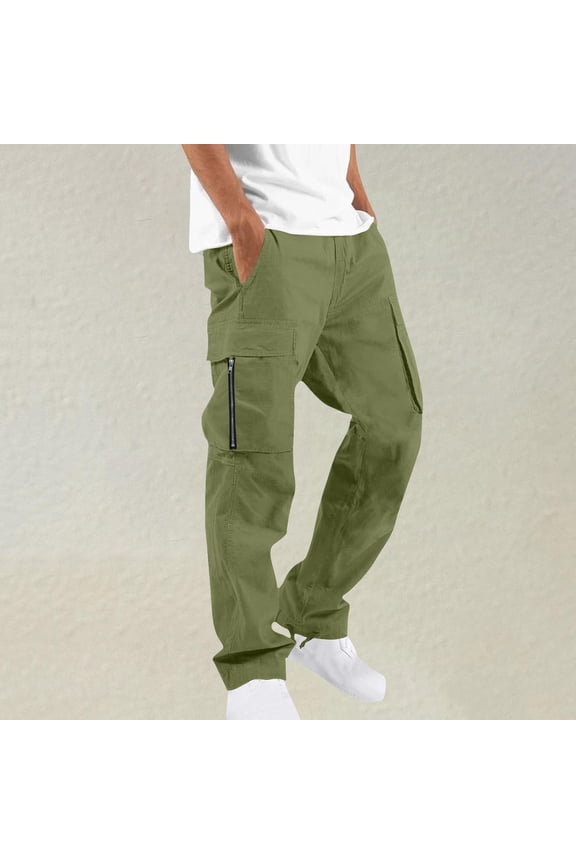 Mens Cargo Pants Relaxed Fit Men's Military Cargo Tactical Pants Water Resistant Ripstop Lightweight Stretch Combat Outdoor Hiking Pants