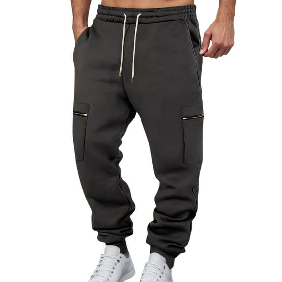 Mens Cargo Pants Relaxed Fit Slim Fit Straight Leg Men's Casual Pants Cargo Work Pants Men's Pants with Pockets