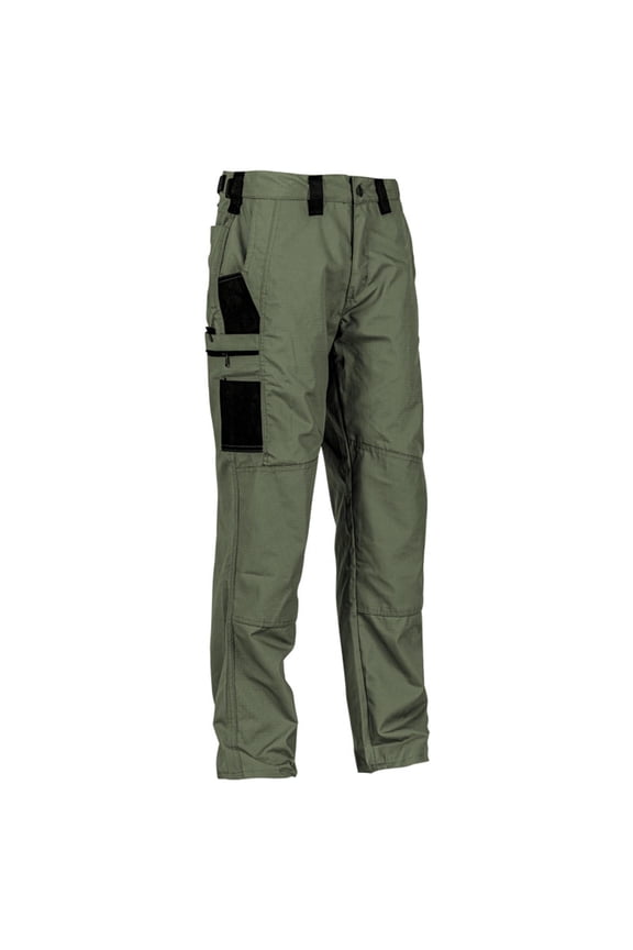 Mens Cargo Pants Stretch Tactical Pants Beetle Style Grid Fabric Panels Durable Water Resistant Straight Leg Lightweight Green XXXL