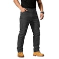 thumbnail image 1 of Mens Cargo Pants Water Resistant Relaxed Fit Hiking Work Pants Multi Pockets Ripstop Baggy Tactical Pant, 3XL, 1 of 8