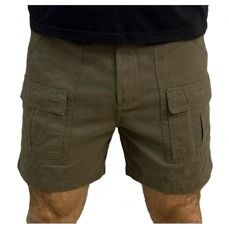 Mens Cargo Short-olive 42