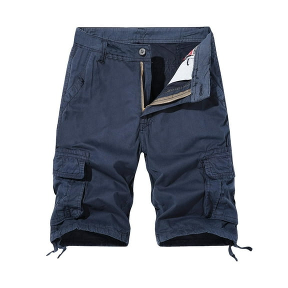 Mens Cargo Shorts Casual Lightweight with Multi Pockets Summer Outdoor Work Cargo Shorts