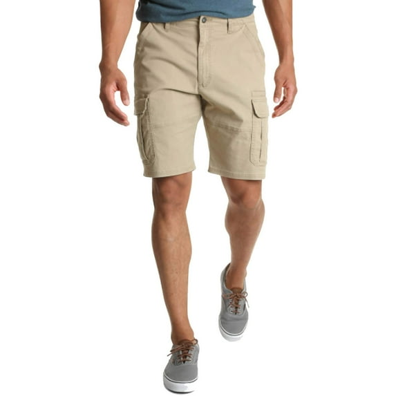 Mens Cargo Shorts Elastic Waist Casual Shorts Summer Comfort Dailywear Bottoms
