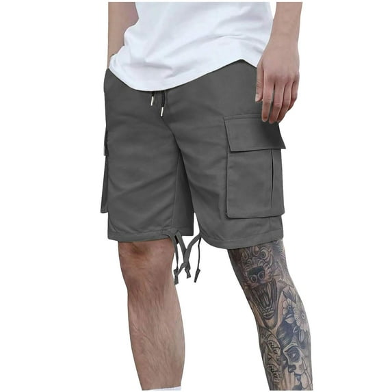 Mens Cargo Shorts Hiking Outdoor Relaxed Fit Shorts with 4 Pockets Summer Casual Shorts for Men