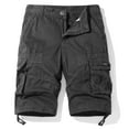 thumbnail image 1 of Mens Cargo Shorts Individual Wear Men's Classic Durable Washed Cotton Lightweight Breathable Multi Pocket Casual Outdoor Cargo Shorts, 1 of 6