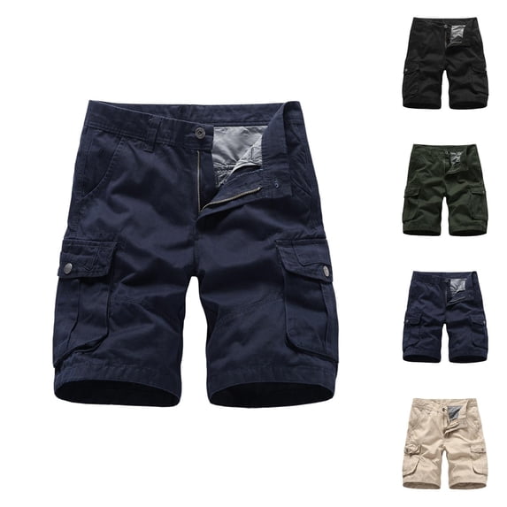 Mens Cargo Shorts Relaxed Fit Work Shorts for Men Breathable Tactical Outdoor Casual Daily Cargo Shorts