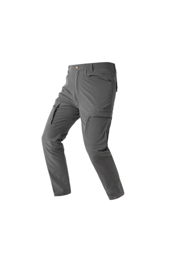 Mens Cargo Work Pants Washed Hiking Pants for Men Ripstop Tactical Pants Multi Work Pants with Zip Pockets Men's Double Knee Scratch Pants Fishing Hiking Joggers Pants for Men
