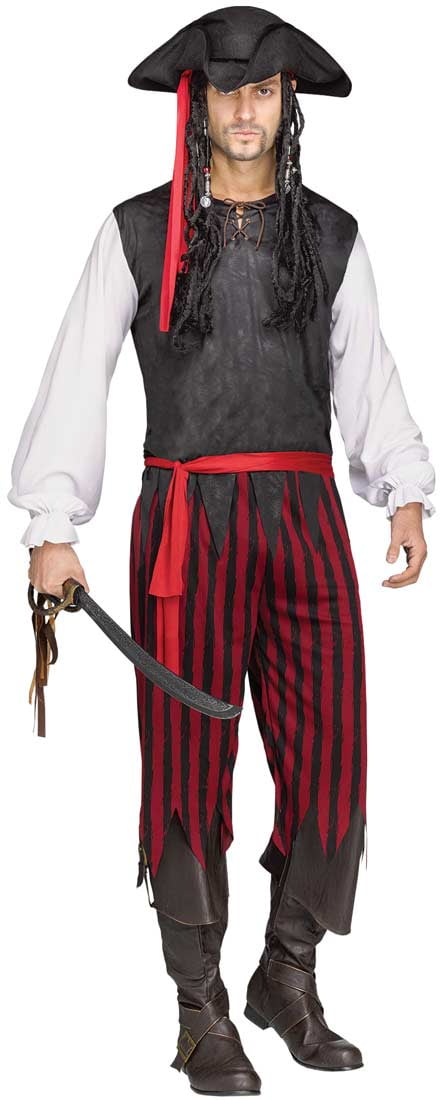 Mens Caribbean Pirate Costume