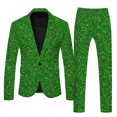 thumbnail image 1 of Mens Carnival 3D Digital Printed Suit Set Polyester Light Business Jacket Trousers for Outdoor Fashion, 1 of 4