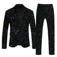 thumbnail image 1 of Mens Carnival 3D Digital Printed Suit Set Polyester Light Business Jacket Trousers for Outdoor Fashion, 1 of 4