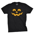 thumbnail image 1 of Mens Cartoon Eyes Pumpkin Face Funny Fall Halloween Spooky T shirt Graphic Tees, 1 of 9